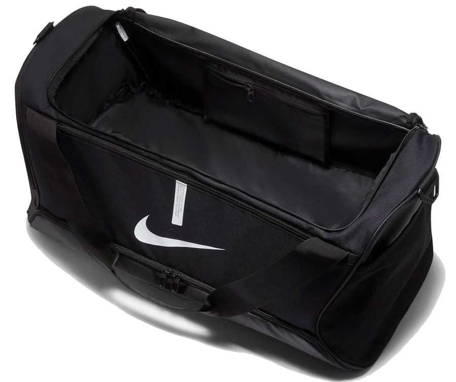 Czarna podróżna torba sportowa NIKE Academy Team M 60 L