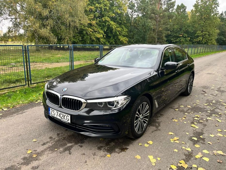 BMW Seria 5 518d 150KM Automat Salon Polska Pełen Serwis Szczecin FV23