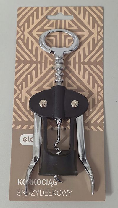 Korkociąg skrzydełkowy NOWY + gratis