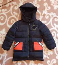 Тепла куртка на хлопчика 5-6 років