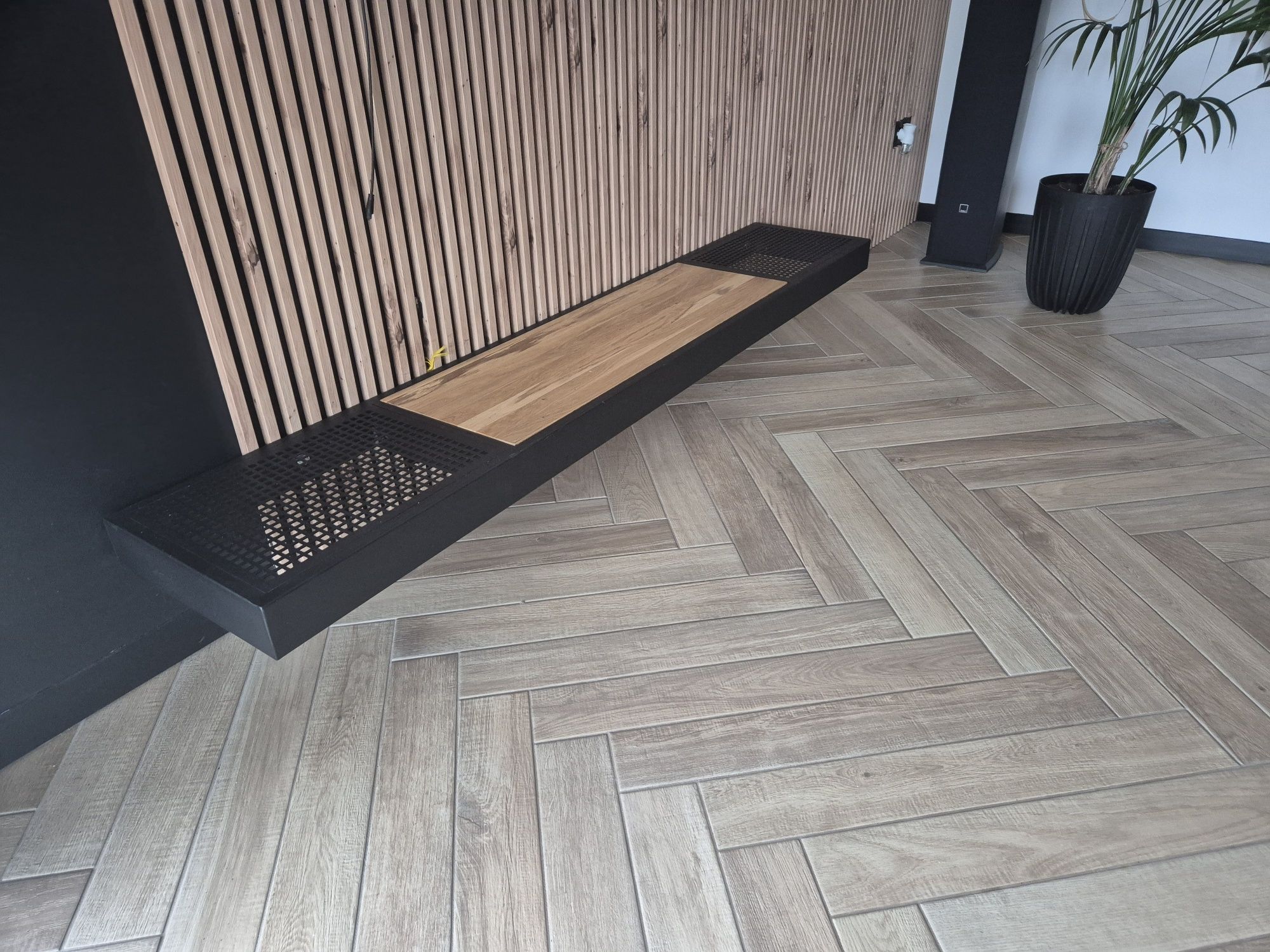 Półka RTV w stylu loft