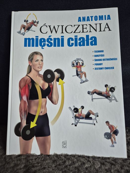 Anatomi ćwiczeń mięśni ciała - książka