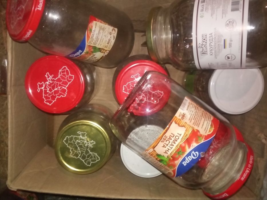 Банки под еврокрышку   от 0.5 до 3 литров