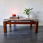 Mesa de centro vintage década de 70. Vintage coffee table