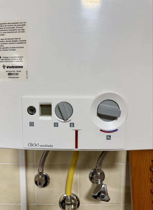 Esquentador a gás compacto Vulcano