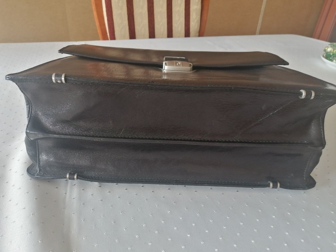 Neseser, walizka, skóra Pierre Cardin