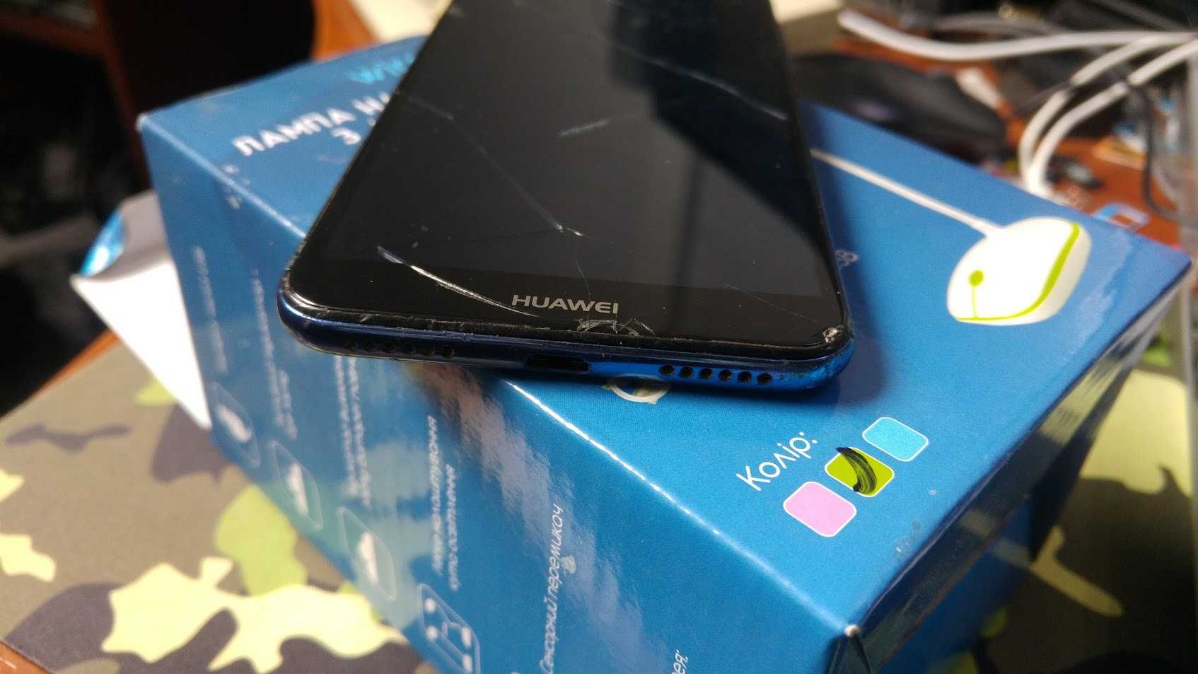 Телефон Huawei Y6 2018 Blue