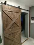 Drzwi drewniane przesuwne RUSTYKALNE LOFTOWE Barn Doors