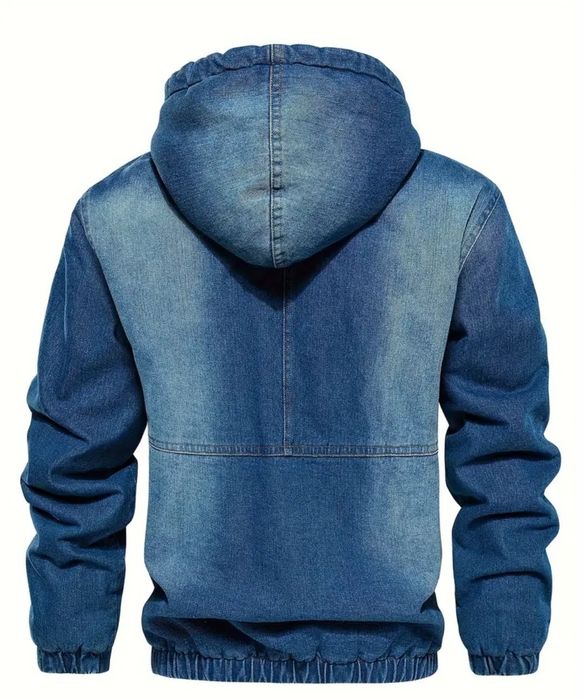 Куртка джинсова з капюшоном