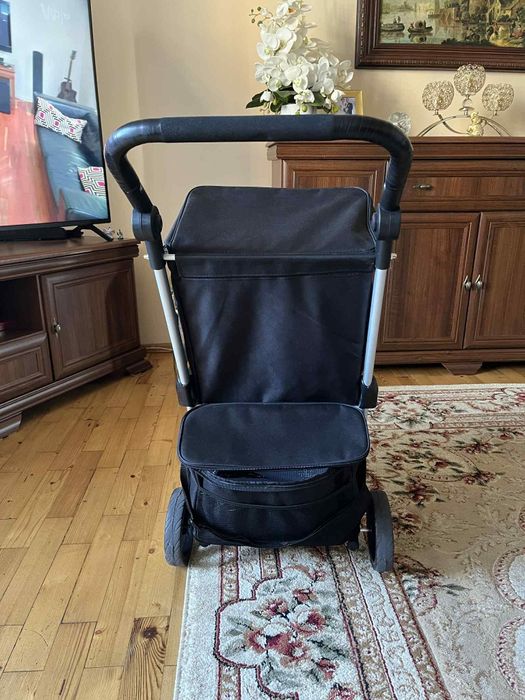 Wózek na zakupy duży, pojemny