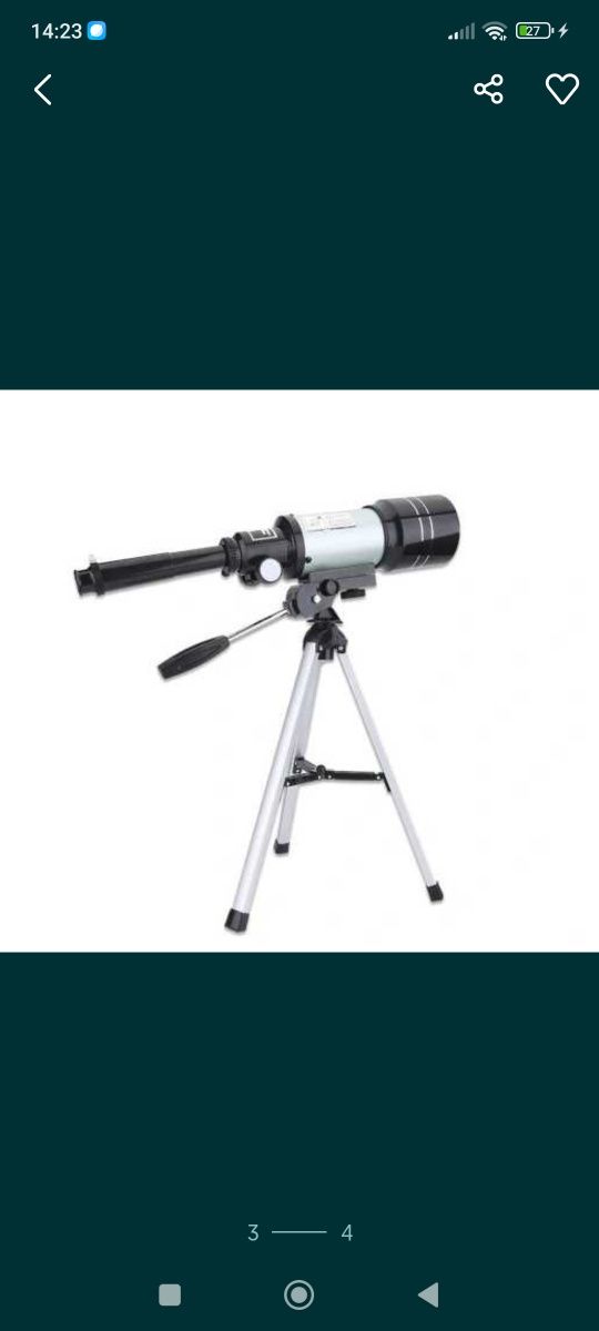 Teleskop astronomiczny F30070M