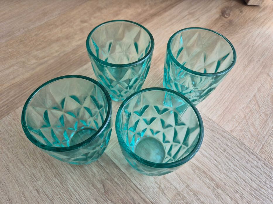 ELISE Turkuise Kpl. 4 szklanek 250ml