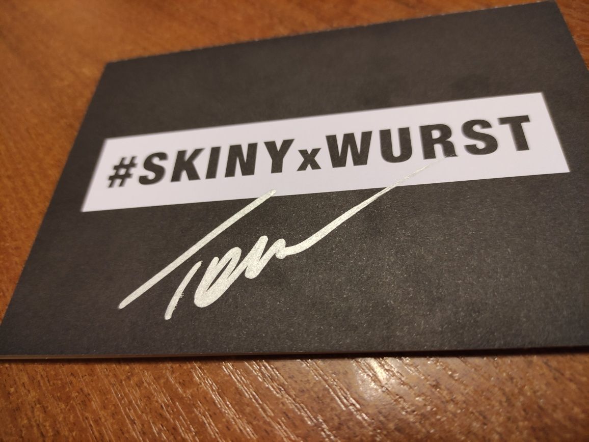 Autograf, podpis Conchita Wurst Thomas Neuwirth Skiny Muzyka Kolekcja