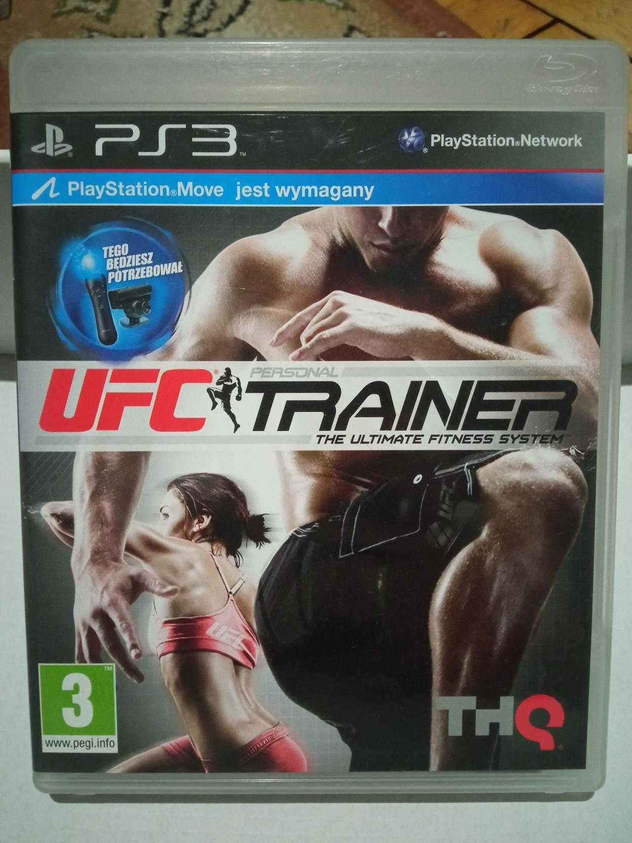 Gra UFC Personal TRAINER PS3 trener trening MMA sztuki walk