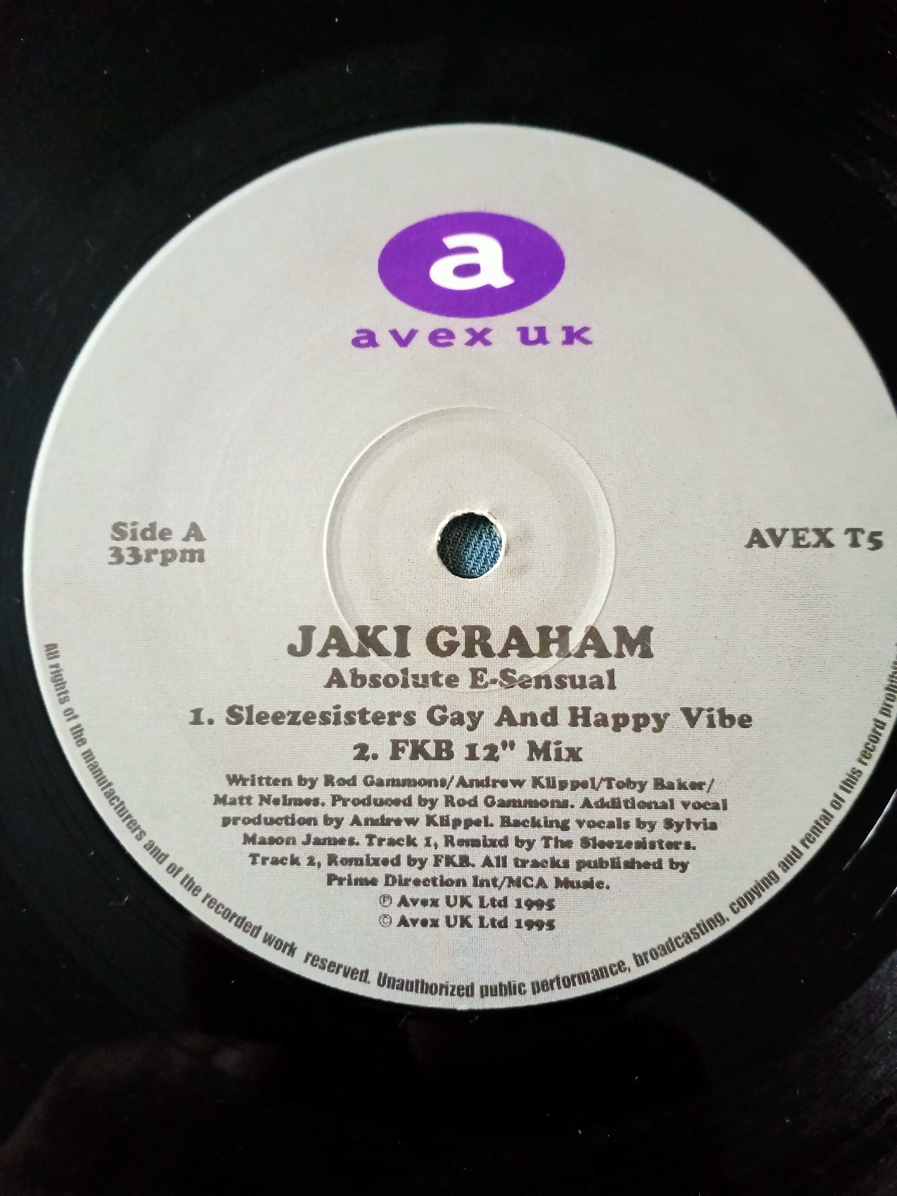 2 szt Elektrionic : Jaki Graham – Absolute E-Sensual , Dziękuję Poland