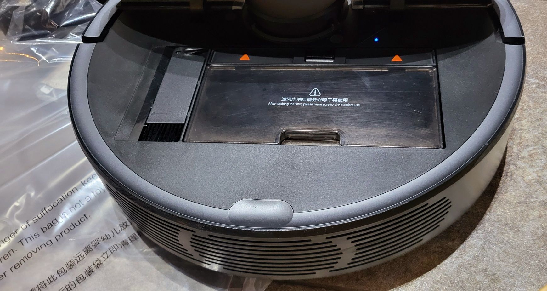Robot sprzątający Xiaomi Mi Roborock 2 S55 czarny mopujący