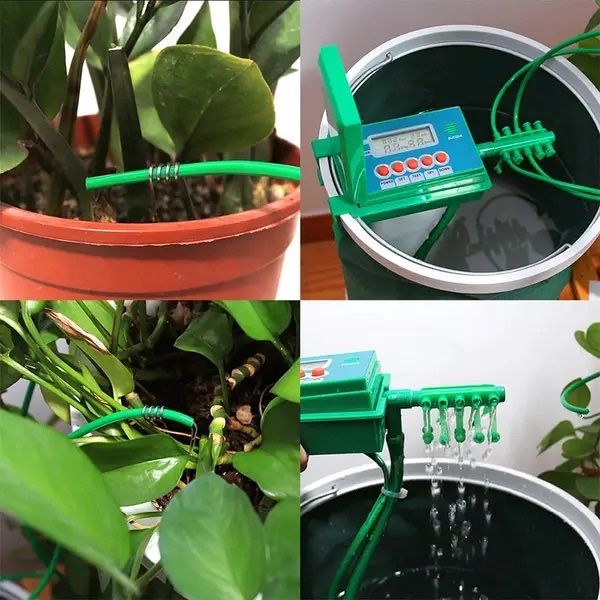 Автоматична крапельна система поливу рослин дому та теплиці