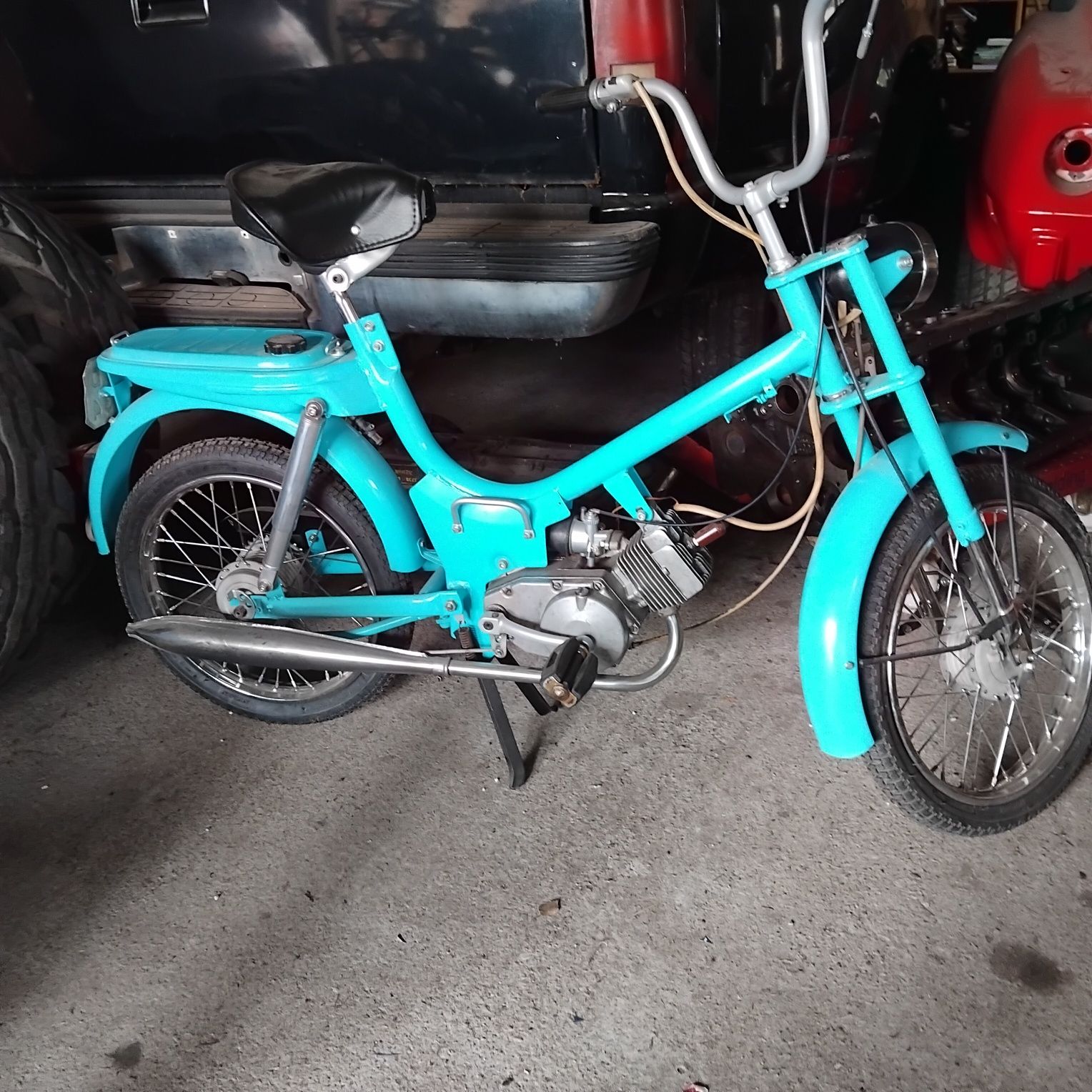 Motorower Pegaz 710 Automatic LUX Silnik 010