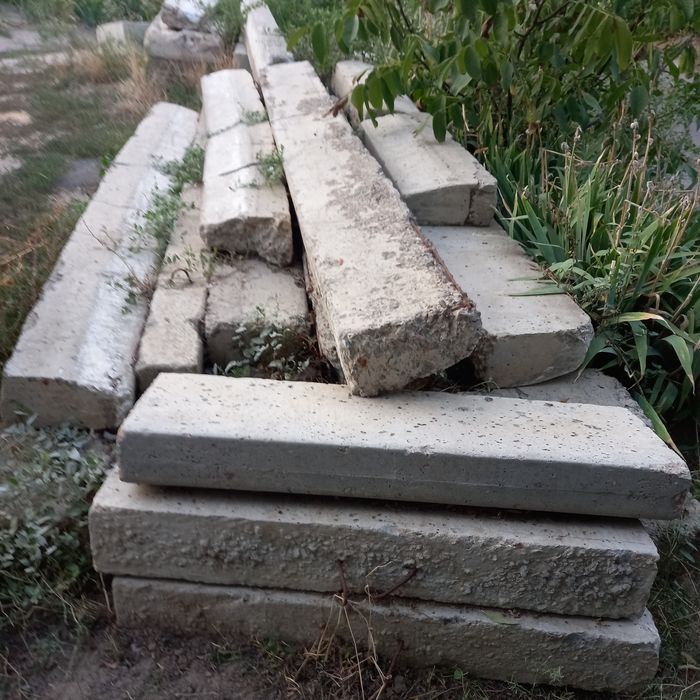 Бетонные изделия.