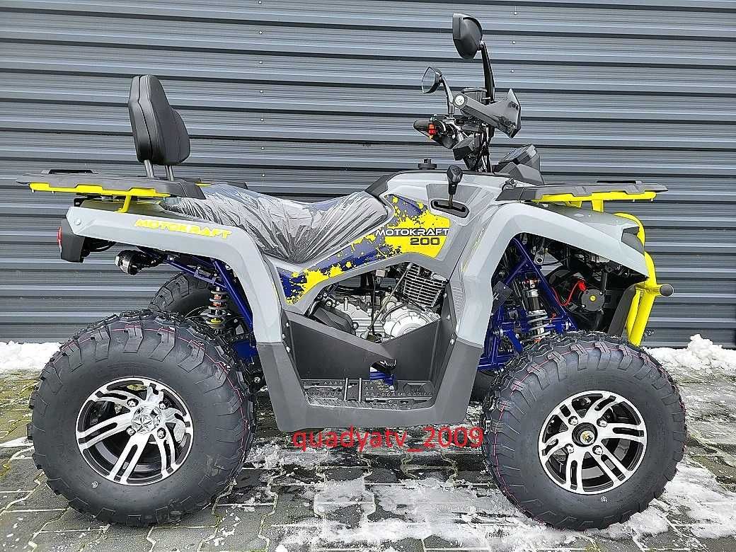 Quad Mikilon 200 CC Homologacja automat wyciągarka gratis pług dostawa