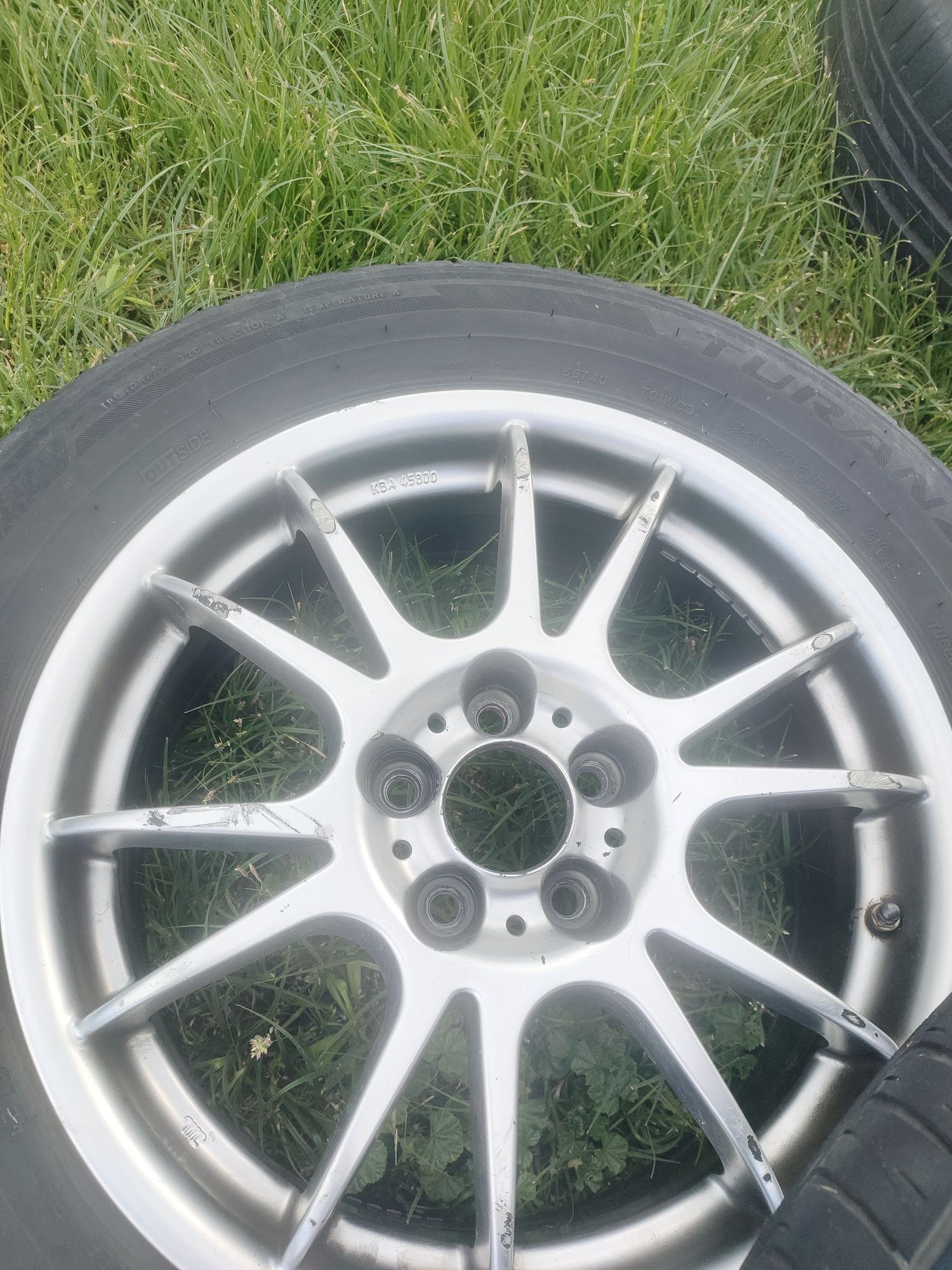 Felgi 17' z oponami letnimi Ford MK4,Mk5