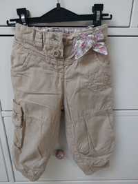 Spodnie Next dla dziewczynki rozmiar 80 na 9-12 mcy