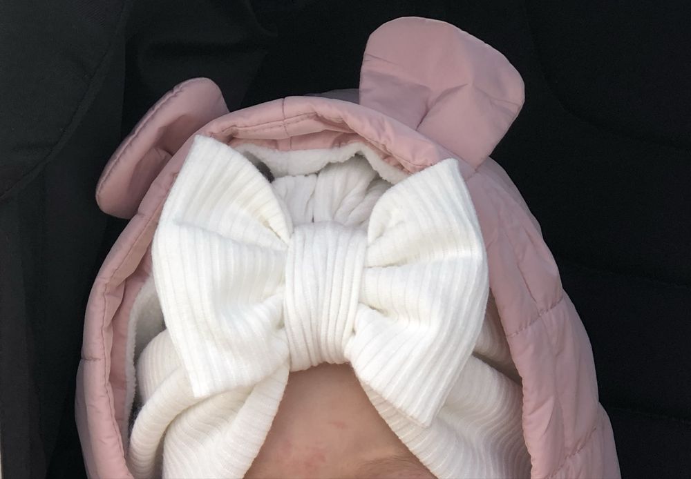 Шапочка чалма/тюрбан для дівчинки