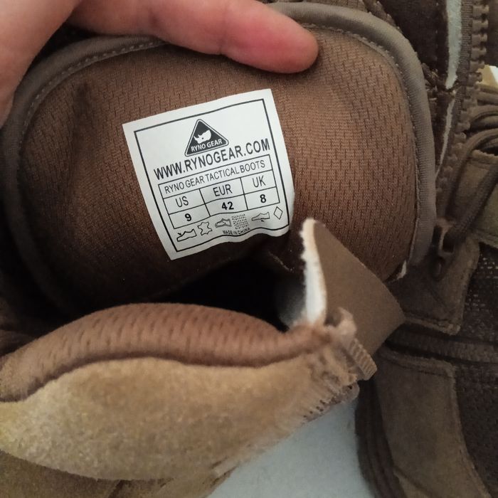Нові. Шкіряні. Американські тактичні ботинки Ryno Gear