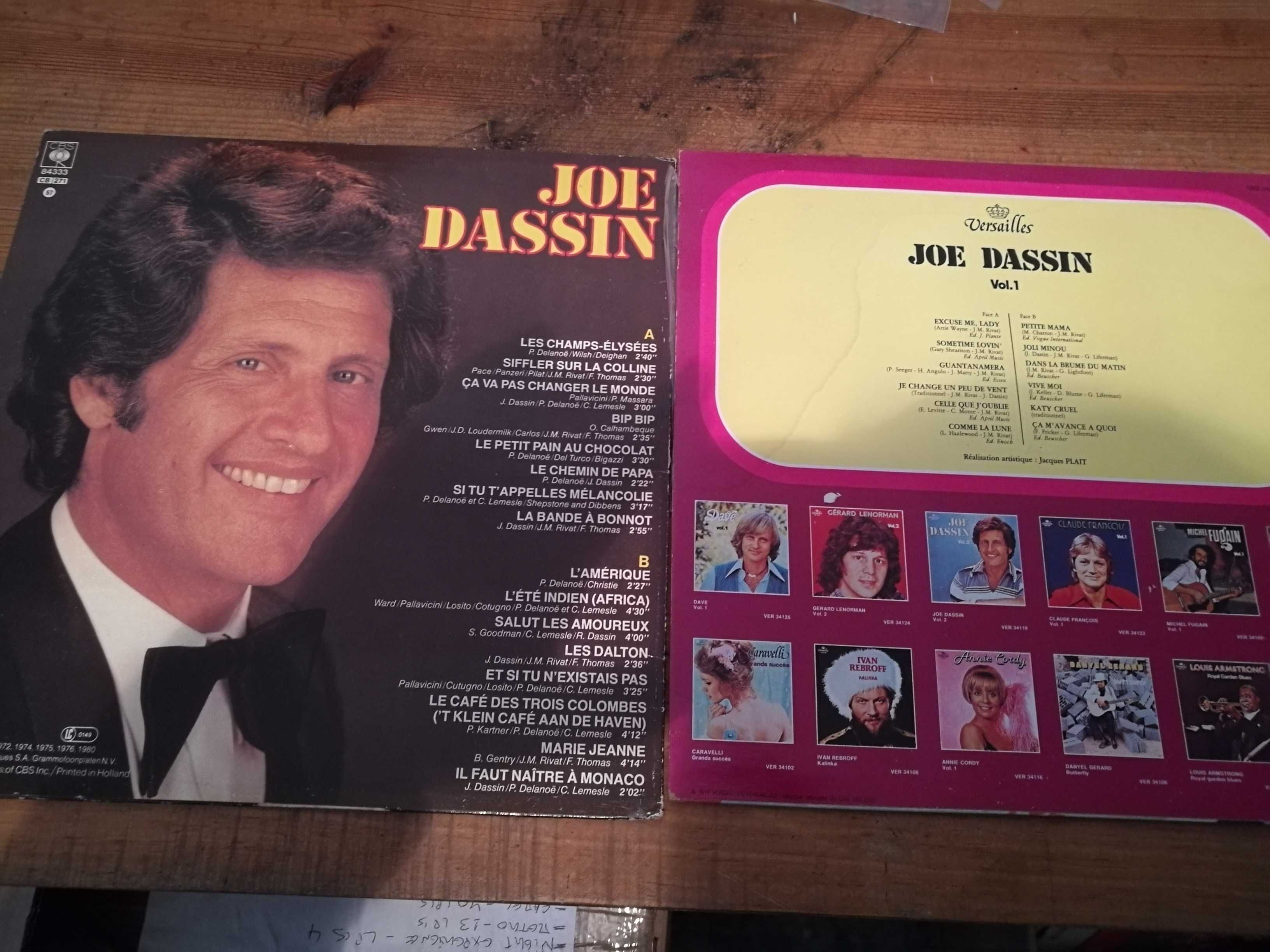 3 Lps do joe Dassin (preços diferentes)