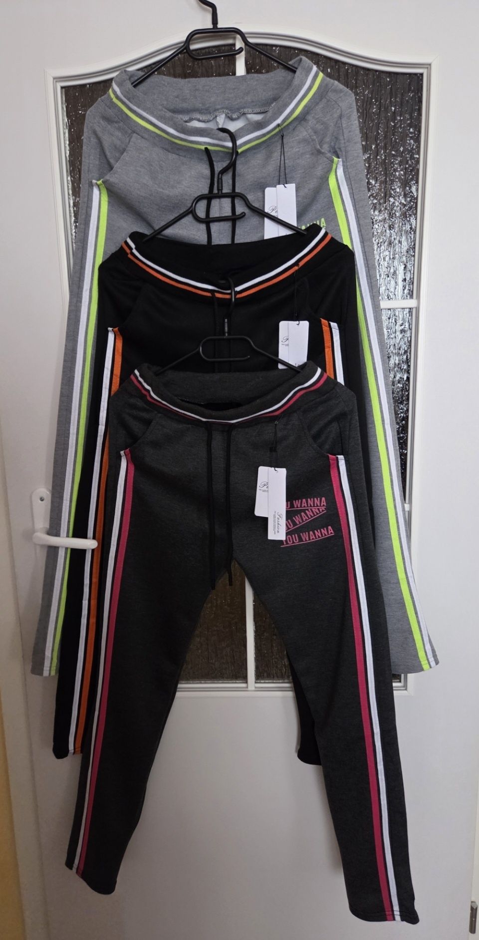Dresy Damskie S/M  Ciemny Szary