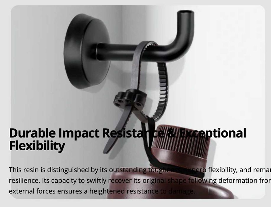 Anycubic Resin Tough Resin ULTRA Grey/White/Clear Надзвичайно гнучка