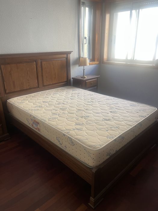 Cama madeira 140x190