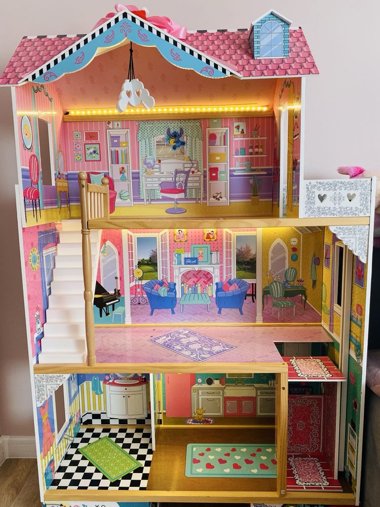 Domek dla lalek barbie