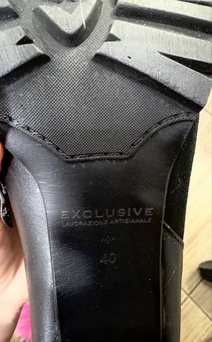 Сапожки сапоги ботінки ботфорди зима