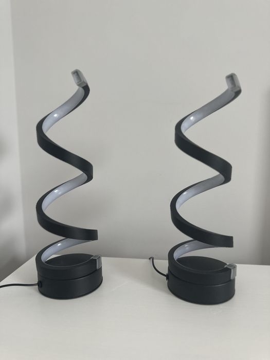 Lampki LED Spiralne USB Nocne z Regulacją - dwie w cenie jednej!