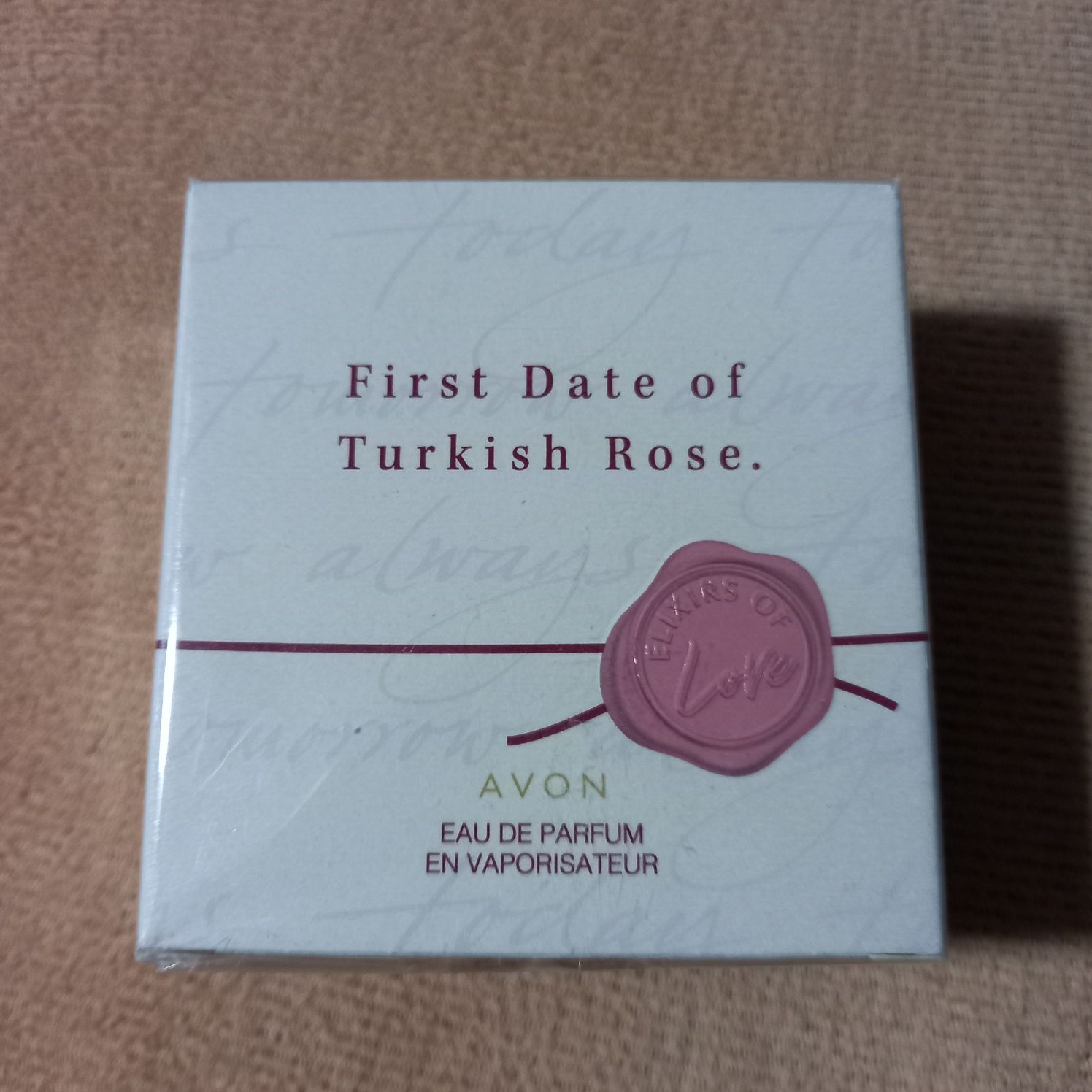 Avon Elixirs of love First Date of Turkish Rose