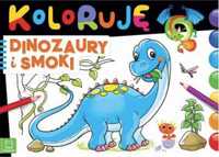 Koloruję dinozaury i smoki - Sylwia Kajdana