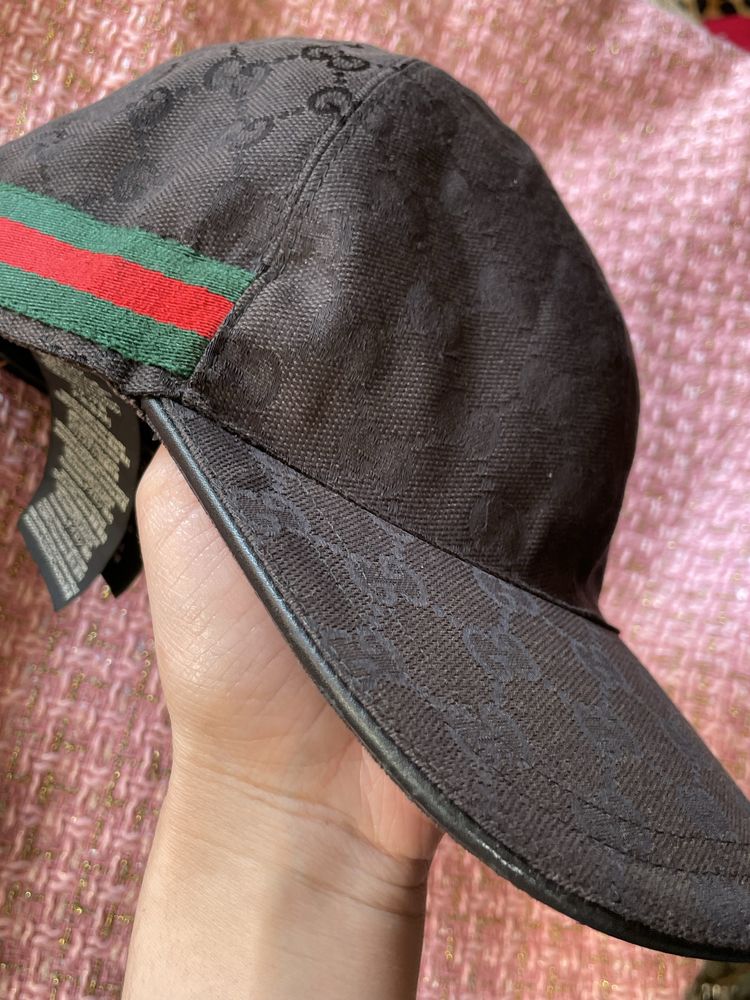 Монограмна кепка gucciз дефектом монограммная кепка gucci