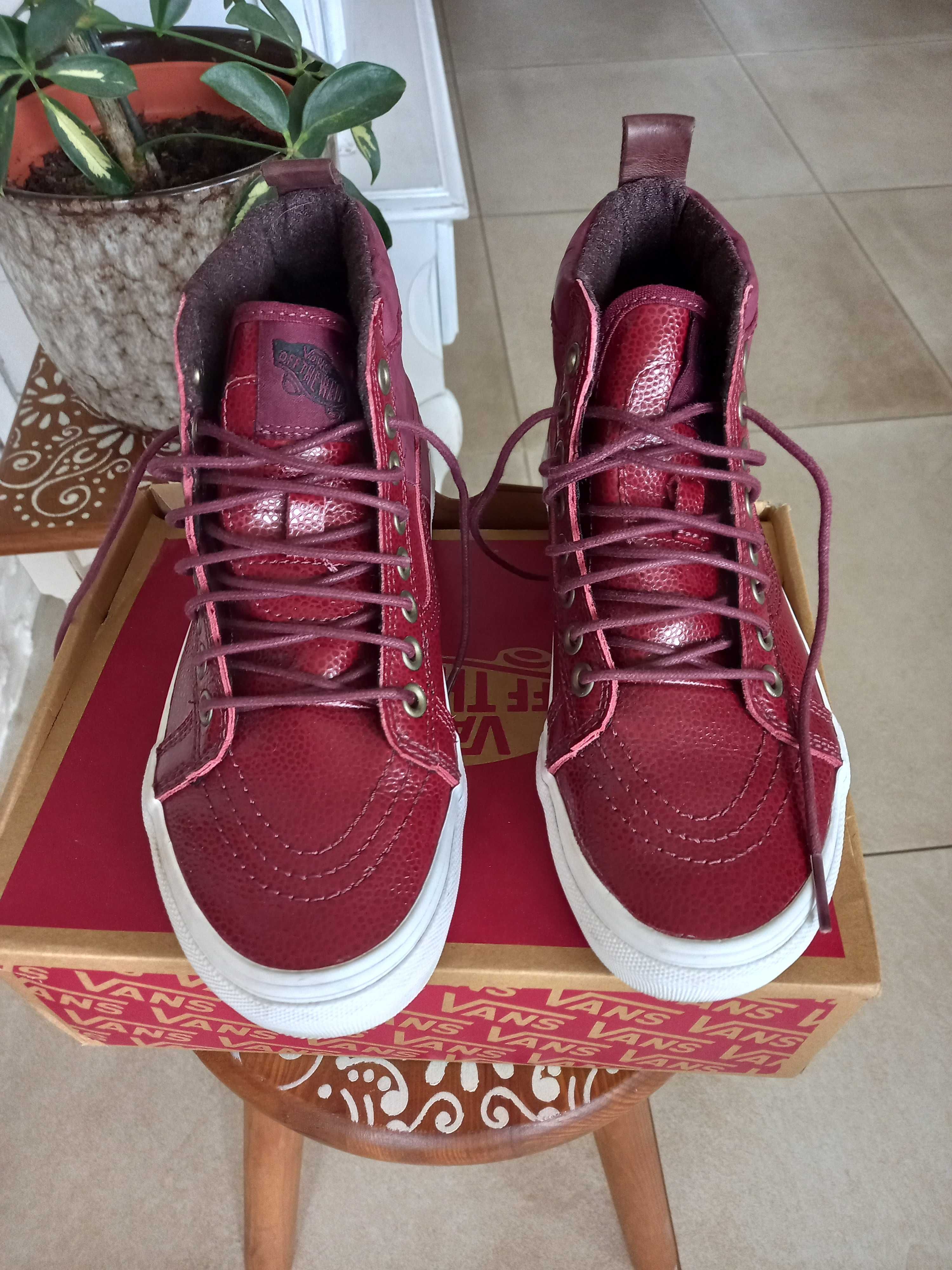 Sprzedam skórzane oryginalne buty VANS rozm. 36 - stan idealny