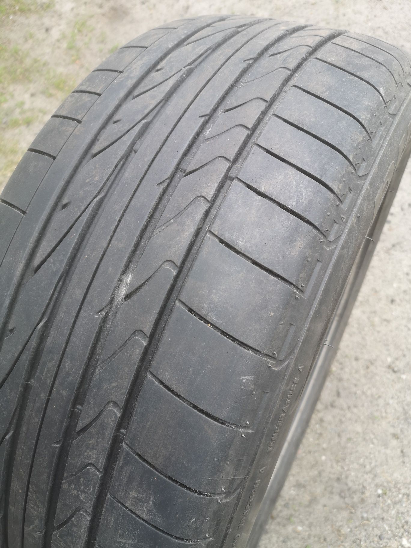 4 opony letnie używane Bridgestone 255/55/R19