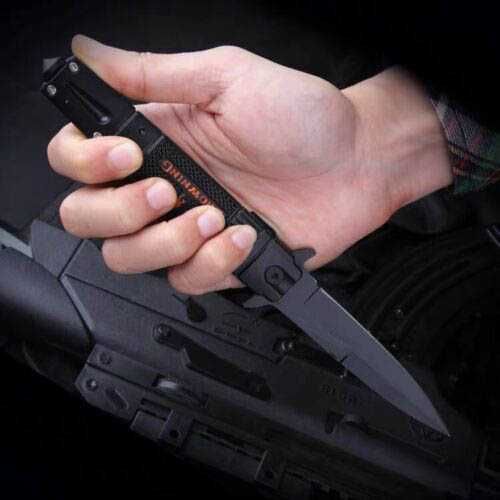 Nóż scyzoryk taktyczny BROWNING Hunter BLACK BR5