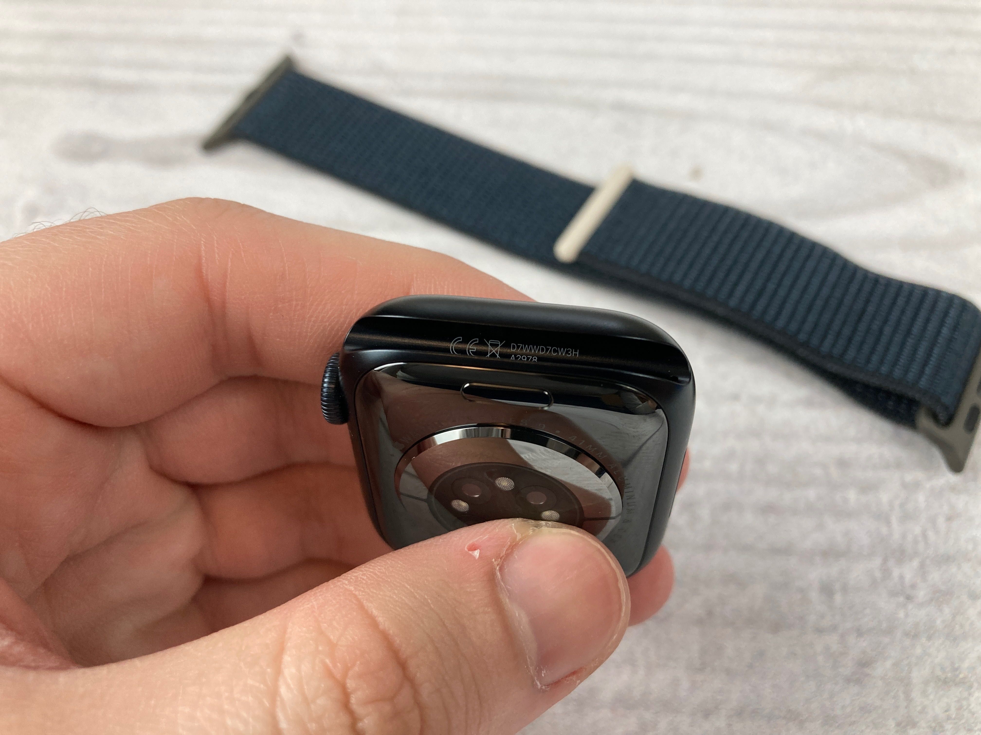 Smart часи Apple Watch 9 41mm, гарантія від Apple, midnight, комплект!