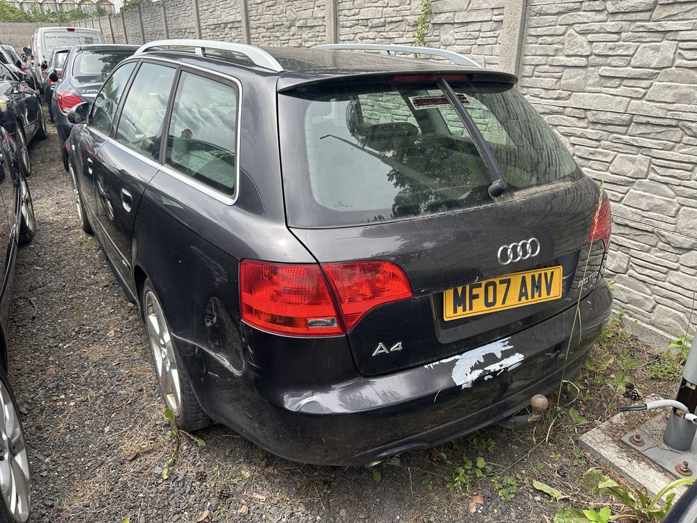 Audi A4 S line silnik 2.0 TDI BBE 2007r,Anglik z kluczykami