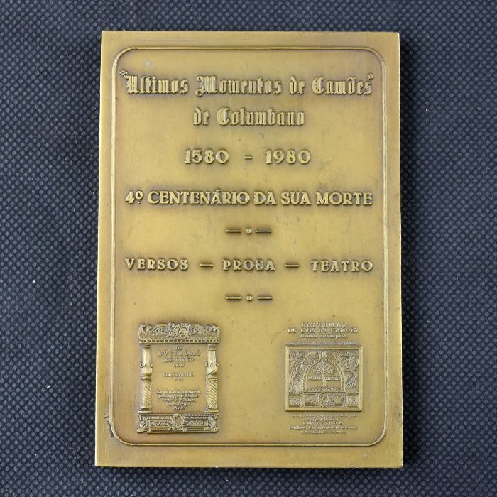 Medalha em Bronze do 4.º centenário DA Morte de Camões – 1580 a 1980
