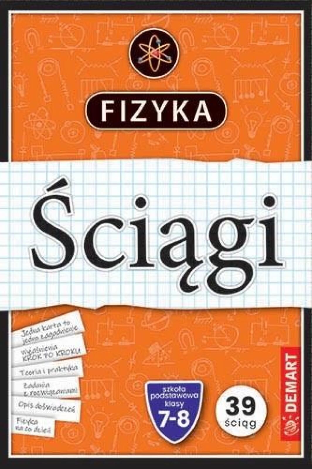 Fizyka. Ściągi edukacyjne praca zbiorowa Rok wydania: 2024, oprawa:
