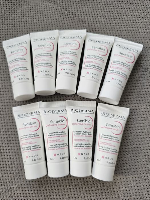 9x Bioderma Sensibio Defensive serum spowalniające oznaki starzenia