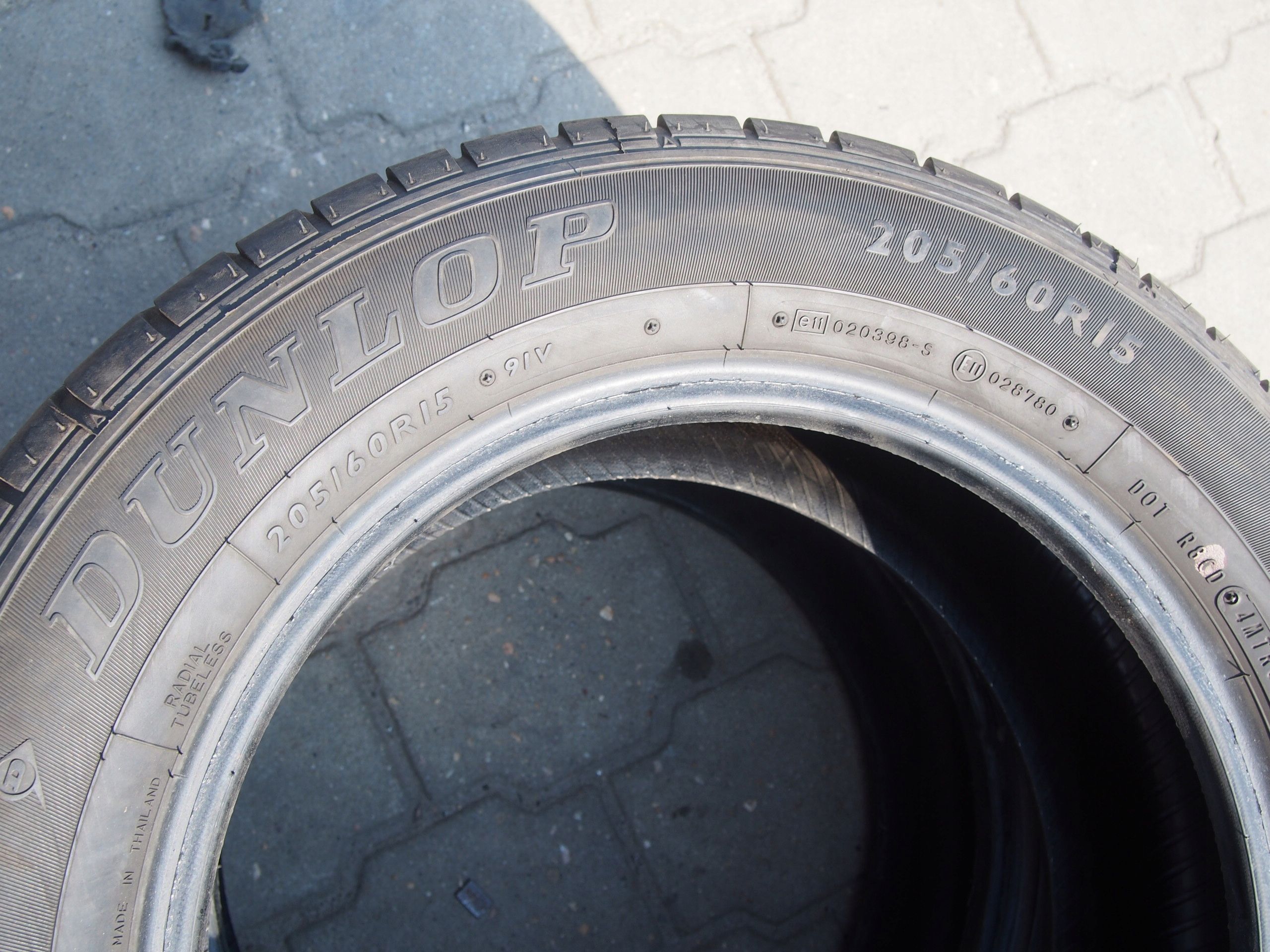 Dunlop sp sport fastresponse 205/60R15 91V 5mm