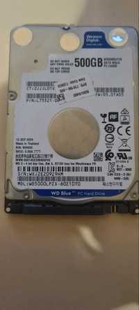 HDD WD blue 500 GB 2,5"