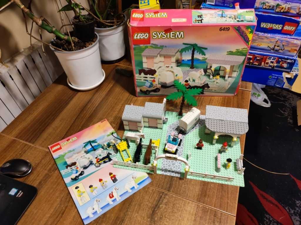 Lego 6419 klub jeździecki Paradisa pudełko instrukcja