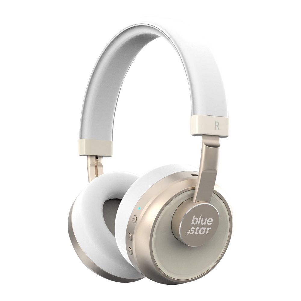 BLUE STAR słuchawki bezprzewodowe bluetooth nagłowne BH02 białe